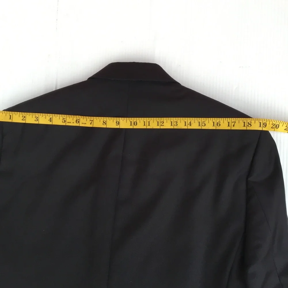 Jos. A. Bank Signature Collection Navy Blue 100% Wool Blazer‎ Gold Buttons 43R